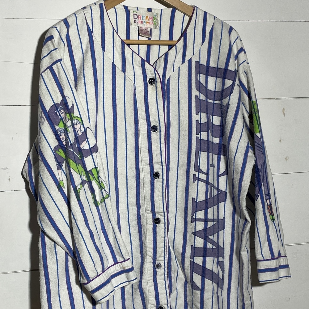 VINTAGE 90's my DREAMZ Sleepwear Flannel Pajama Dress